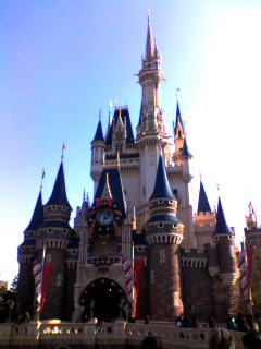 シンデレラ城のクリスマスリース: Disney Room